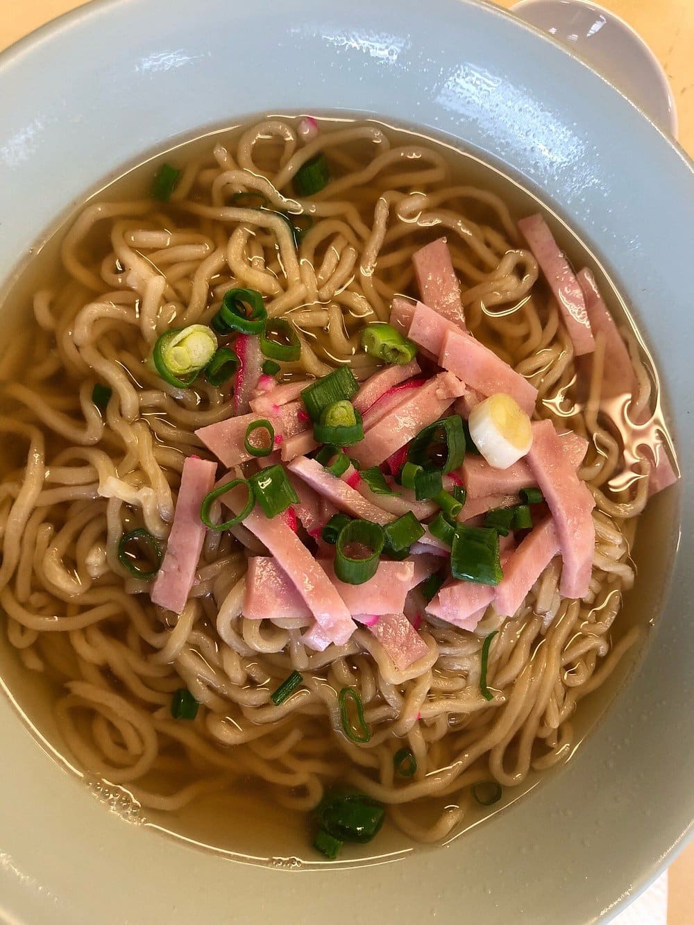 Bowl of Japanese noodle soup