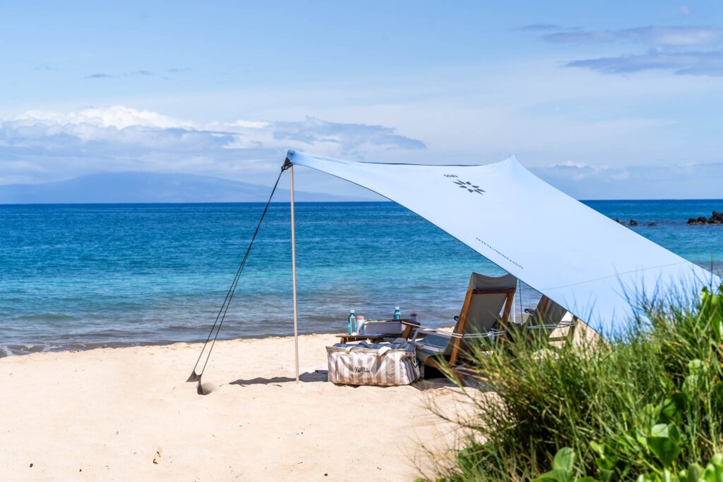 hotel wailea luxe beach picnic