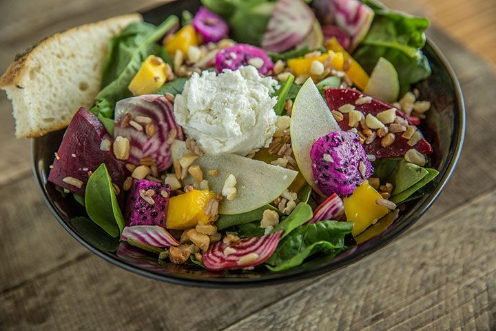 Image of Fork and Salad