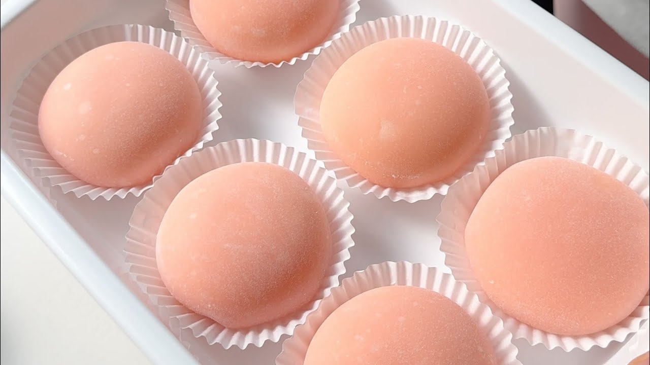 pink pastry balls