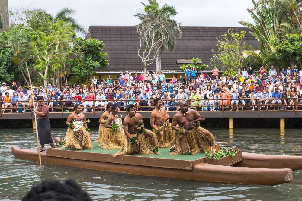 Dancers Polynesian Culture Center, Oahu, Hawaii