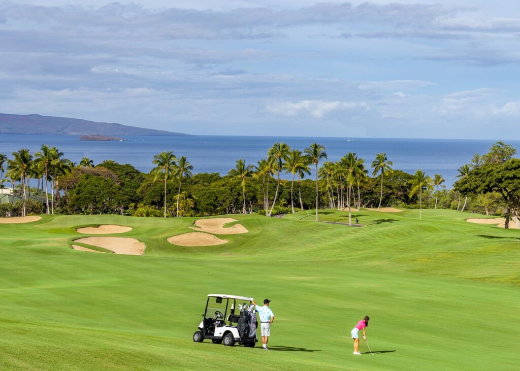 Wailea Golf Club. Courtesy of Wailea Golf Club. Photo by Angela Treimer.